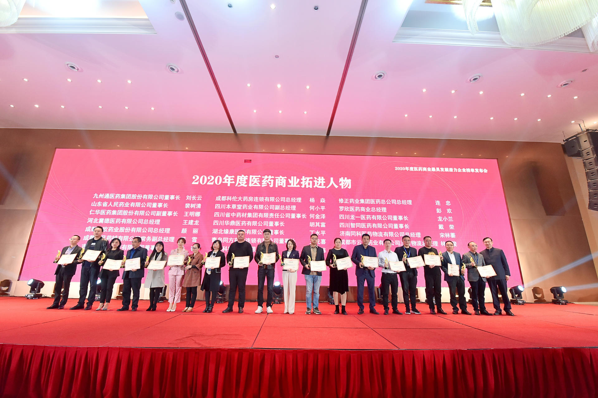 重磅！美彩国际药业荣获全2020 年度医药商业最具发展潜力企业！